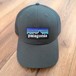 Patagonia Dark Gray Trucker Hat (has Corporate Logo)